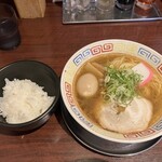 まっち棒 - 味玉中華そば ライス