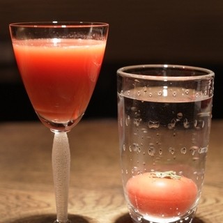 Cocktails prepared using organically grown fruits