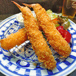 馬上豊寿司 - 料理写真:大海老フライ