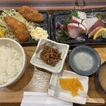 広島鮮魚産直センター 魚魚一 - 魚魚一定食