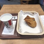 ケンタッキーフライドチキン - 料理写真:オリジナルチキンと嬉しい氷水