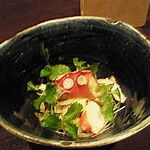 舎利舎利 - ぶつ切り蛸と山芋の柚子胡椒和え