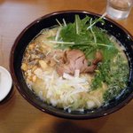 清六家 - 極み鶏ラーメン大盛り（880円）