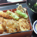魚八本店 - 天丼　1500円