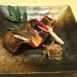 四季 花りん - 3150円おつまみコースの焼き物。この西京焼きは絶品でした。