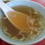 万寿園 - 201503炒飯￥600 スープ