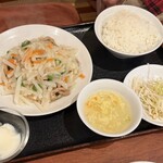 中国家常菜 祥龍房 - Day1 : ■豚肉と大根炒め定食 ¥700