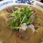 Yoneyama Sa-Bisueria No Borisen Fu-Doko-To - あさりラーメン  910円