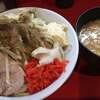 ラーメン ヨシトミ - ヤサイアブラガリマヨ＆紅しょうが