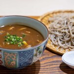 手打ち蕎麦 雷鳥 - 2026.6 チキンカレー南蛮つけ蕎麦（1,650円）