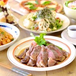 HANARE by kawara CAFE＆DINING - 贅沢！ステーキコース