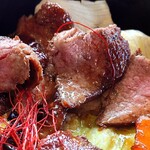 いこいの村涸沼 - 常陸牛ステーキ丼2,200円