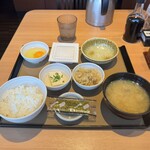 やよい軒 - 料理写真:納豆朝食 生たまご/朝食・貝汁変更 2025/5/29
