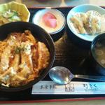 野ぎく - かつ丼セット