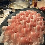 ラムしゃぶ金の目 - 豚肉
