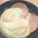吉野家 - 料理写真:Wハムエッグ