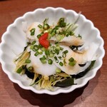 寿司の魚常 - えんがわポン酢