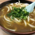 こんぴらさん - カレー粉で、きちんと作られるカレーうどんは後からじわっと辛さが来ます