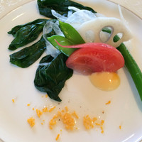 那須イートイット 和牛 - 春野菜のサラダ☆
