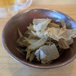 和楽遊食 おはこ - セロリの土佐漬け