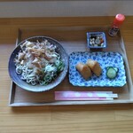 なつめカフェ - 手打ちおろし蕎麦セット