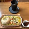 cafe ソノヒノキブン - タイ風グリーンカレーと水出しアイスコーヒー