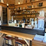 cafe ソノヒノキブン - カウンター席