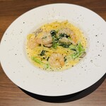 cafe CLOUD9 - 海老クリームパスタ