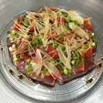 ピュールピュール - 鰹のカルパッチョ