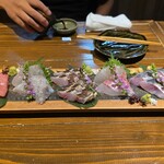 花善 - 刺身盛り合わせ