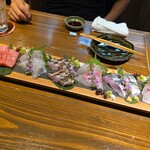 花善 - 刺身盛り合わせ