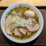 塩ラーメン あす流 - 特塩ラーメン1400円