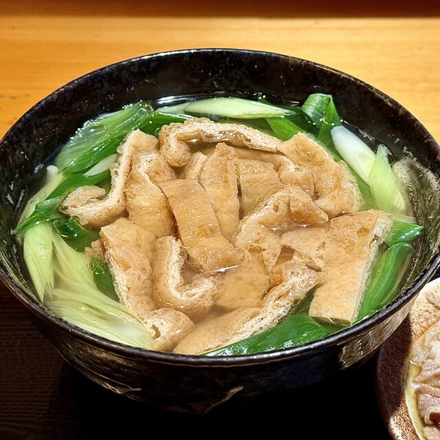 Kitsune An - Higashi Ginza/Udon (Wheat noodles) | Tabelog