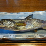 庄庵 - アマゴ塩焼き