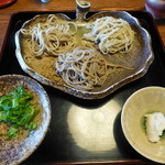 庄庵 - 十割蕎麦3種盛