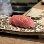 にゅーすてっぷ - マグロの中トロにぎり