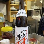 立呑 - 常温のコップ酒がいちばんうまいんじゃないかな