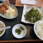 新中華 - 料理写真:青椒肉絲定食 1280円