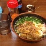 麺屋　まる - 肉うどん３５０円