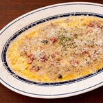 自家製きのこオムレツ ポルチーニソース