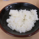 武蔵家 - ライス中おかわり♪