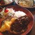 びっくりドンキー - 料理写真:左上見切れてるのがチーズダッカルビ( ˙ᵕ˙ )右上がL300gご飯大盛り