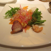 南園 - 山珍海炒律（焼き物と海の幸入り中国風サラダ）