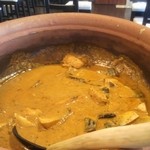 アーユルヴェーダ・カフェ ディデアン - 干し魚(サバ？)カレー