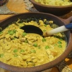 アーユルヴェーダ・カフェ ディデアン - カシューナッツのカレー（1回目訪問）