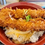 かつ庵 - 料理写真:大海老とじ丼