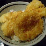 丸亀製麺 - いかと筍の天丼 2015.3