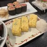 味の店 いわし - イサダ入りだし巻き卵