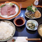 Hamasaki - 日替わり定食　刺身盛　６００円
