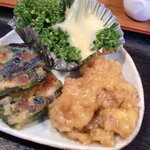 浜咲き - 定食の副菜３種